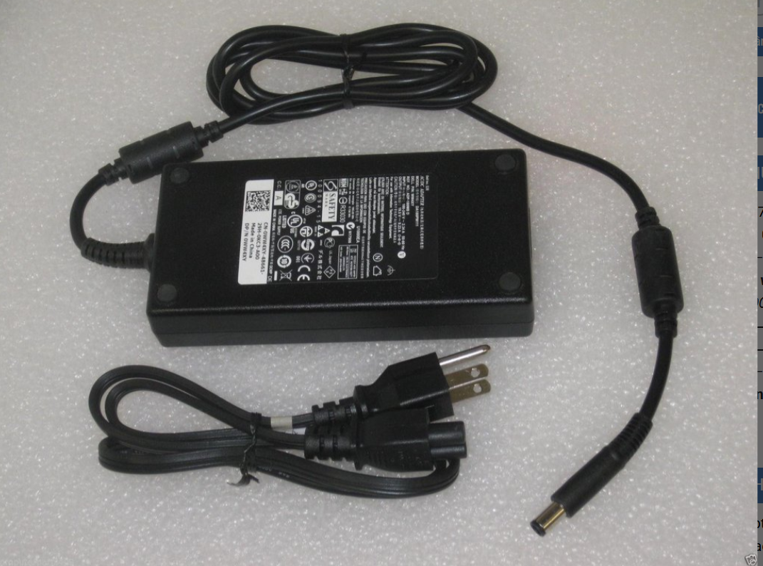 Sạc laptop Dell 19.5V-9.23A Slim (Kim) – ZIN