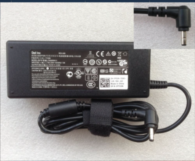 Sạc laptop Dell 19.5V-4.62A (Đầu đạn) – ZIN
