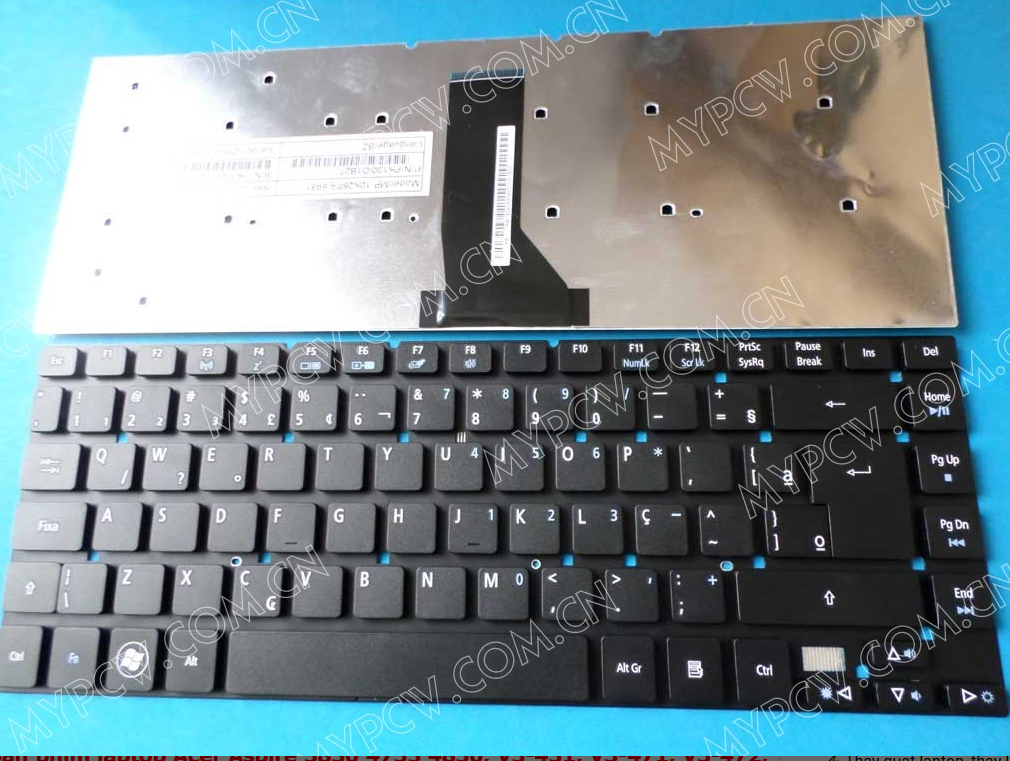 Bàn phím laptop Acer Aspire 3830 4755 4830, V3-431, V3-471, V3-472, Travelmate P245, Gateway NV47 – 4830 ĐEN