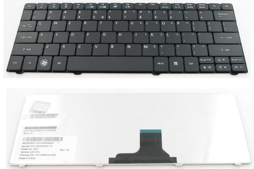 Bàn phím laptop Acer Gateway EC19C ZA3 ZA5 ZH7 – 751/752 ĐEN
