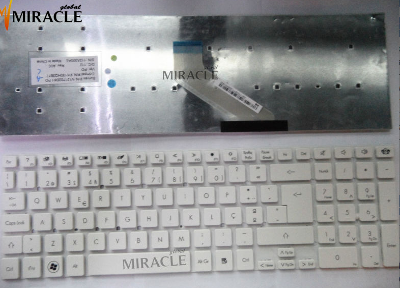 Bàn phím laptop Acer Aspire E1-771, E15, E5-511, E5-521, E5-531, E5-571, E5-572, E5-721, E5-731, E5-771, ES1-512, ES1-531, ES1-571, ES1-711, Gateway NV57 NV55 NV75 NV77 – 5830 TRẮNG