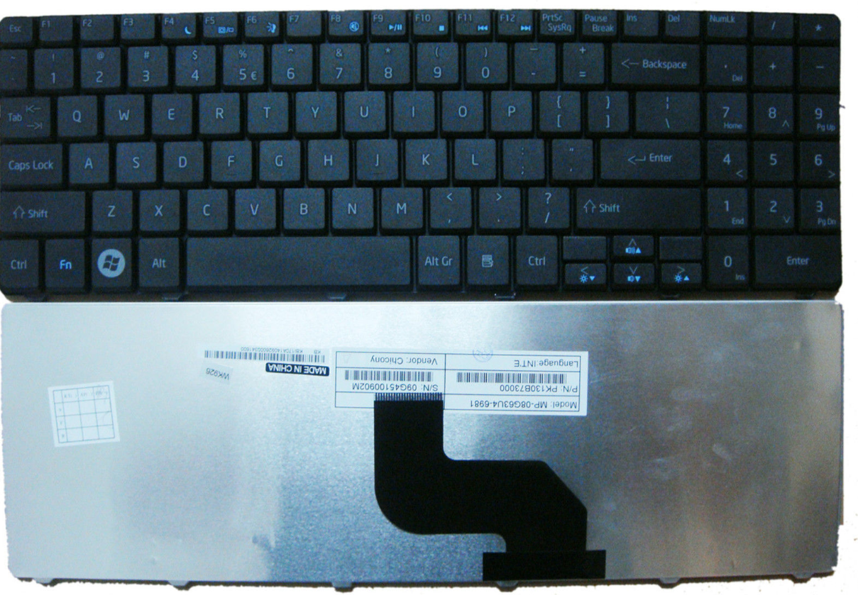 Bàn phím laptop Acer Gateway NV52 NV53 NV54 NV56 NV58 NV59 NV73 NV74 NV78 NV79 ID54 – NV52