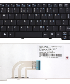 Bàn phím laptop Acer Aspire One 531 P531 A110 A150 D250 ZG5 ZA8 ZG8, Gateway LT20 KAV10 KAV60 – ONE ĐEN