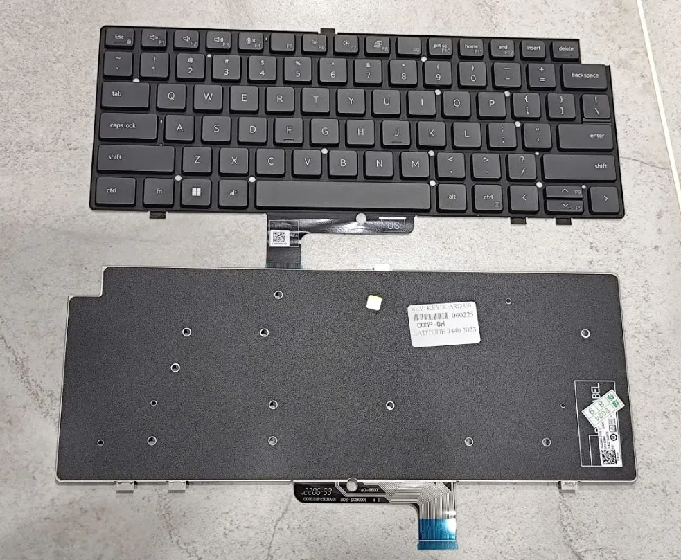 Bàn phím laptop Dell Latitude 7000 7440 Laptop (2023) (Intel Core I Gen 13) (ĐỜI 2023) *KHUYẾT GÓC, INTEL GEN 13*
