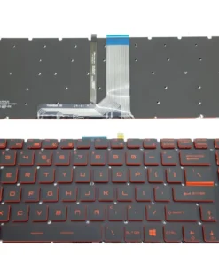 Bàn phím laptop MSI Steelseries CX62 CX72 GE62 GE72 GS60 GS70 GV62 GT62 GT72 GL62 GL72 WS60 GP63 GP73 GF62 GF72 (LED ĐỎ, BH 6TH )