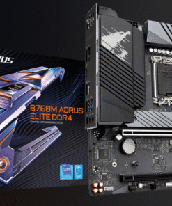 Mainboard SK 1700 v1-2 GIGABYTE B760M AORUS ELITE DDR4 Chính hãng (HDMI, DP, 2xM.2 PCIe/NVMe, LAN 2500Mbps, 4 khe RAM DDR4, mATX)
