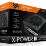 Nguồn CST XIGMATEK X-POWER III 450 400W Chính hãng (2x4+4pin, 6+2pin, Dây dài, Kèm dây nguồn)