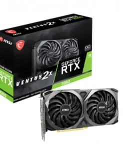 VGA MSI RTX 3060 VENTUS 2X 12G OC (12GB, GDDR6, HDMIx1, DPx3, 2 Fan, 550W
