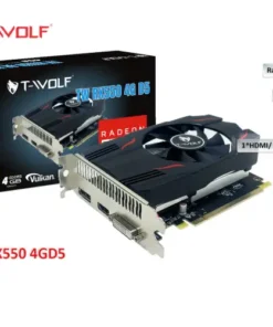 VGA T-WOLF TW-RX550 4G D5 FV (RX550/4GB/GDDR5/128bit/HDMI-DP-DVI/1Fan)