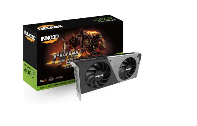 VGA INNO3D GEFORCE RTX 4060 Ti 16GB TWIN X2