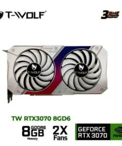 VGA T-WOLF TW-RTX3070 8GB GDDR6 (RTX3070, 8GB, GDDR6, 1x HDMI, 3x DP, 192bit, 2 Fan)
