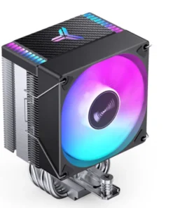 Tản nhiệt khí CPU 4 ống đồng JONSBO CR-1000 ARGB EVO Black 1 fan 12cm LED FV (LGA 115x/1200/1700 ; AM4/AM5)