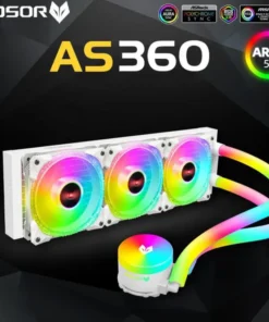 Bộ tản nhiệt nước COOLMOON AOSOR AS360 White ARGB 3FAN 120mm