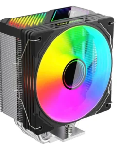 Tản nhiệt khí CPU COOLMOON GT600 Black 1 fan 12cm LED (115x/1200/1700/AMD/HFAN 4Pin PWM/LED 3Pin ARGB)