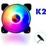 Fan case 12cm COOLMOON K2 LED