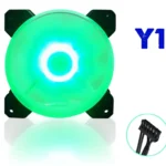 Fan case 12cm COOLMOON Y1 LED RGB (Fan lẻ lắp thêm cho bộ kit)