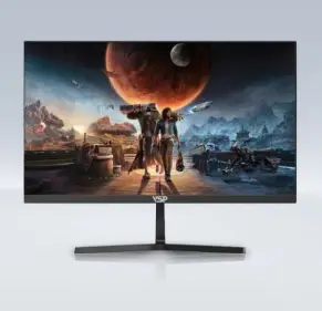LCD VSP 21.45'' V2204H Black Chính hãng FV (VA - VGA, HDMI, 1920x1080, 100Hz, Kèm cáp HDMI) + Tặng Mouse ko dây VISION Q1