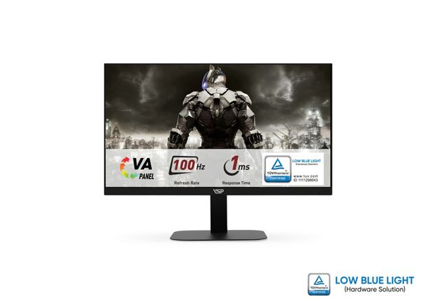 LCD VSP 21.5'' V2203H Chính hãng FV(VA-VGA, HDMI, 1920x1080, 100Hz, 3 cạnh viền mỏng, Kèm cáp HDMI, Treo tường) TẶNG MOUSE Q1 FV
