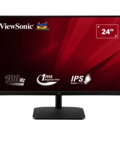 LCD 23.8” ViewSonic VA2432-H-2 Black Chính hãng FV (IPS - VGA, HDMI, 1920x1080, 100Hz, 3 cạnh viền mỏng, Kèm cáp HDMI, Treo tường) FV