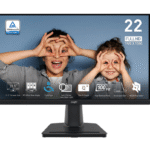 LCD 21.45' MSI PRO MP225 Chính hãng FV (IPS - VGA, HDMI, 1920x1080, 100Hz, 3 cạnh viền mỏng, Kèm cáp HDMI, Treo tường)