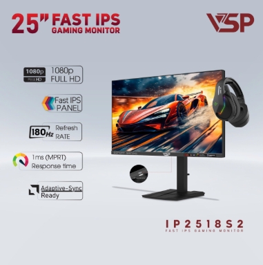 LCD VSP 25'' IP2518S2 Black