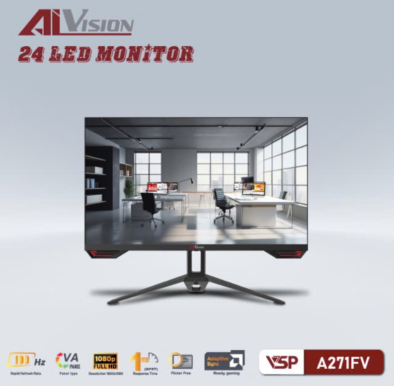 LCD 27'' AIVISION A271FV Black