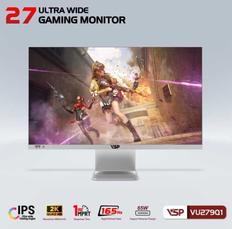 LCD VSP VU279Q1 White 27''
