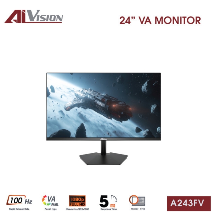 LCD AIVISION 23.8'' A243FV Black