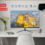 LCD 27′ NPC MH270E Phẳng Chính hãng FV (VA – HDMI, VGA, 1920×1080, 75Hz, 3 cạnh viền mỏng, Kèm cáp HDMI, Treo tường)
