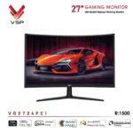 LCD VSP 27” VG2724FC1 Cong Chính hãng FV Black FV (VA-VGA , HDMI, 1920×1080, 240Hz, 3 cạnh viền mỏng, Kèm cáp HDMI, Treo tường, BH36T) + ( Tặng Combo FD IK7300)